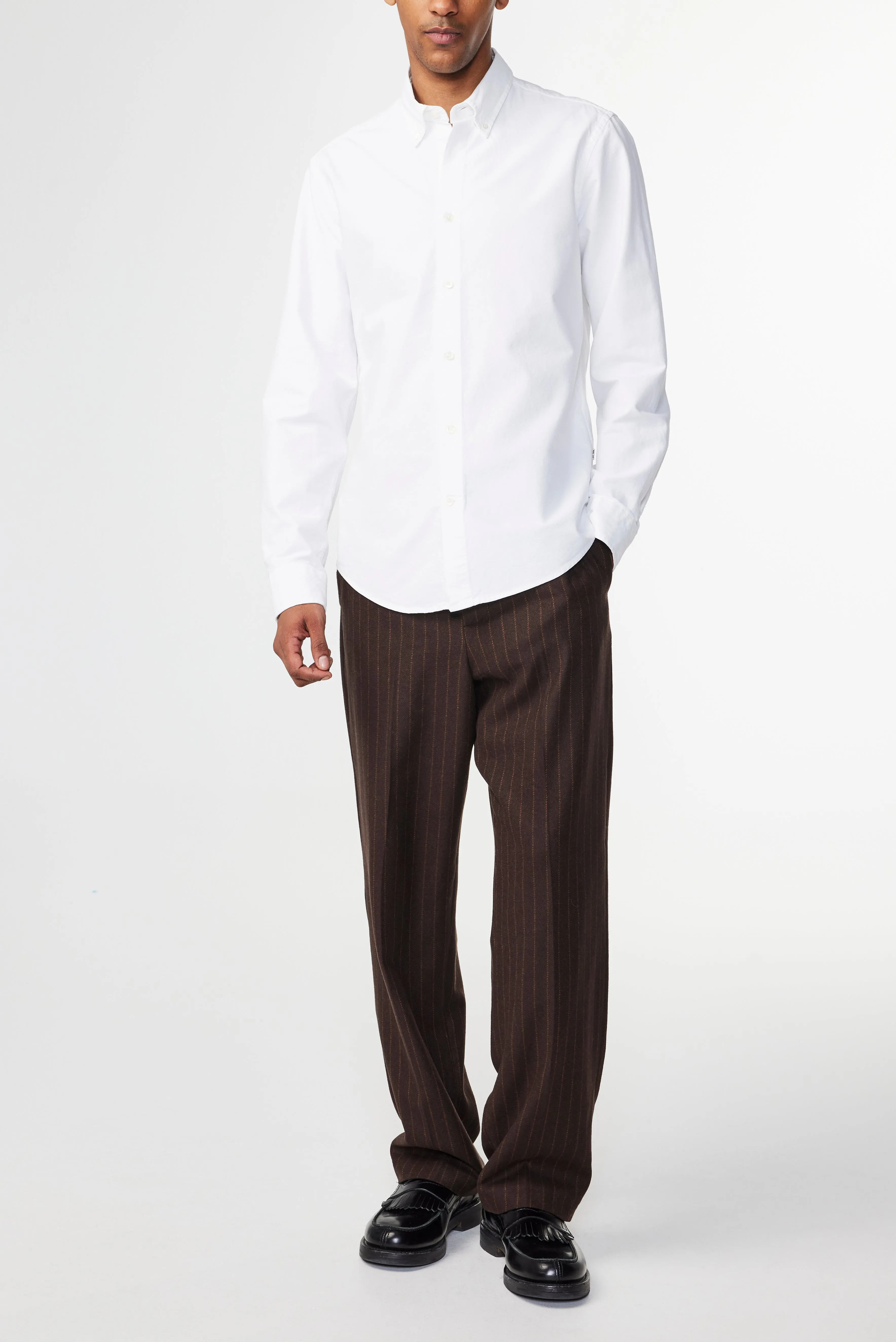 NN07 Arne No PKT 5725 Shirt in White