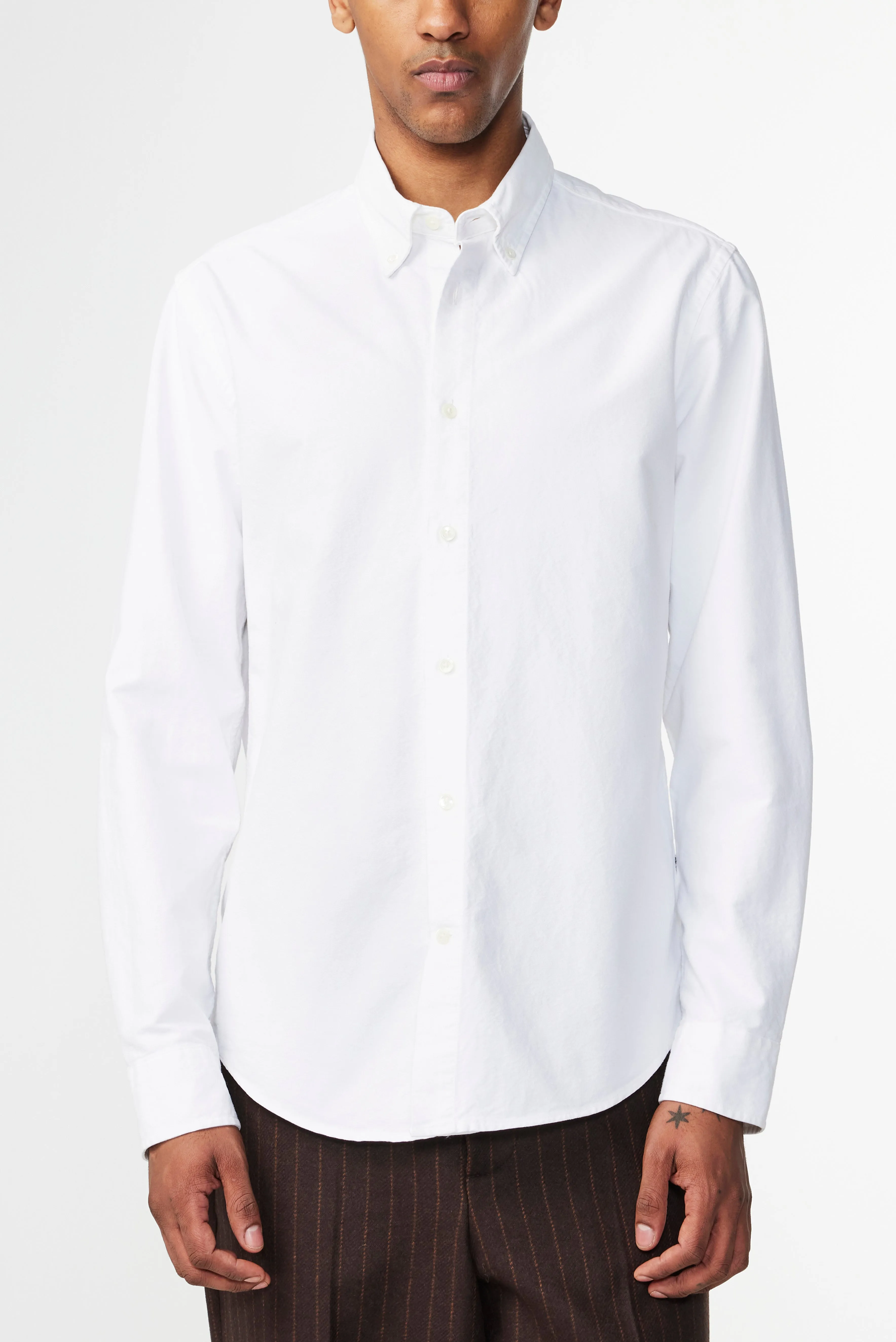 NN07 Arne No PKT 5725 Shirt in White