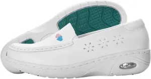 Nursing Shoes Slip On Lightweight White Women Arch Support Comfortable Healthcare Shoes for Work