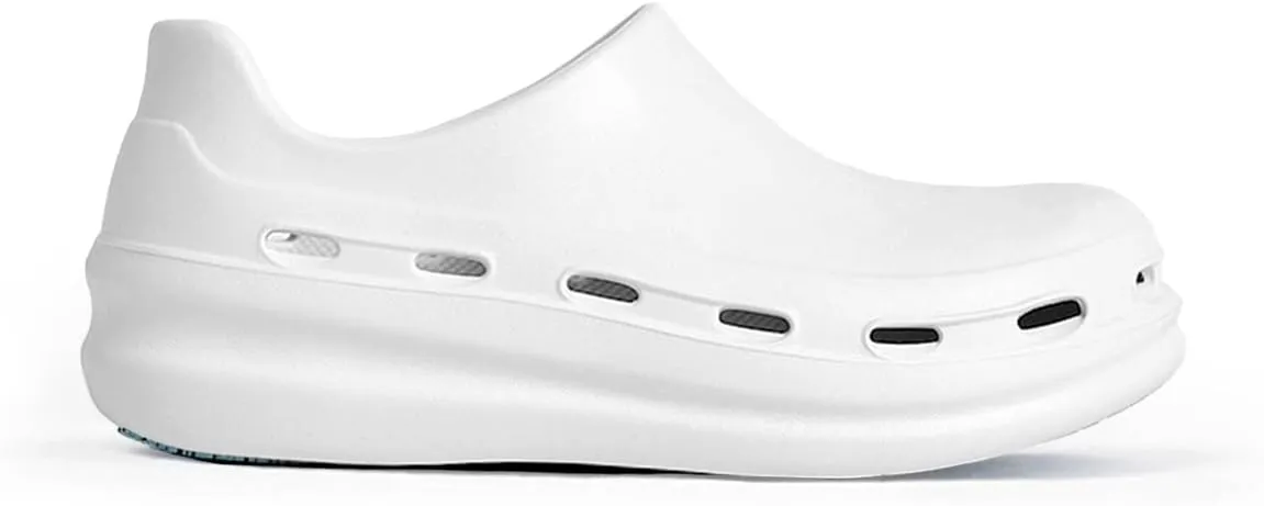 NURSTEP Unisex Lightweight Slip On Comfortable Slip Resistant Medical Nursing Clog Scrub Recovery Slides with Arch Support Insoles for Healthcare Hospital Work Operating Room