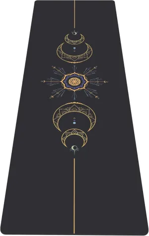 nuveti Yoga Mat Print Extra Thick TPE Non Slip Fitness Exercise Mat with Carrying Bag,72"x24" Extra Thick 6MM Exercise & Workout Mat for Yoga, Pilates Fitness and Floor Exercises
