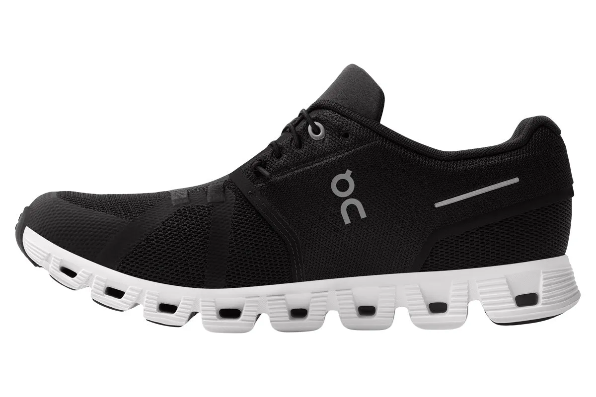 On Cloud 5 D Black/White Mens