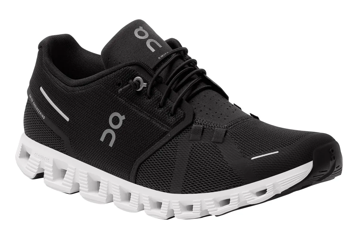 On Cloud 5 D Black/White Mens