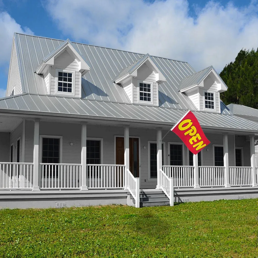 Open (Red & Yellow) 3x5ft DuraFlag