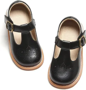 Otter MOMO Toddler/Little Girls Mary Jane Slip-on School Uniform Party Dress Shoes