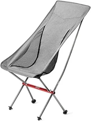 Outdoor Folding Chair Camp Chair Portable Fishing Chairs Outdoor Camping High Back Chair Ultralight Seater