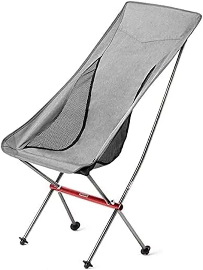 Outdoor Folding Chair Camp Chair Portable Fishing Chairs Outdoor Camping High Back Chair Ultralight Seater