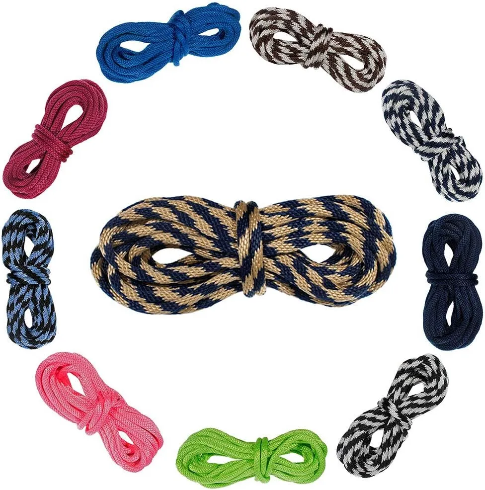 Paracord Planet Solid Braid Utility Rope – All Purpose Solid Braid MFP Derby Cord – Sports and Recreation, Crafts, Landscaping, Pets, Decor – USA Made (Black, 1/4 Inch X 100 Feet)