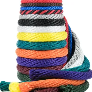 Paracord Planet Solid Braid Utility Rope – All Purpose Solid Braid MFP Derby Cord – Sports and Recreation, Crafts, Landscaping, Pets, Decor – USA Made (Black, 1/4 Inch X 100 Feet)