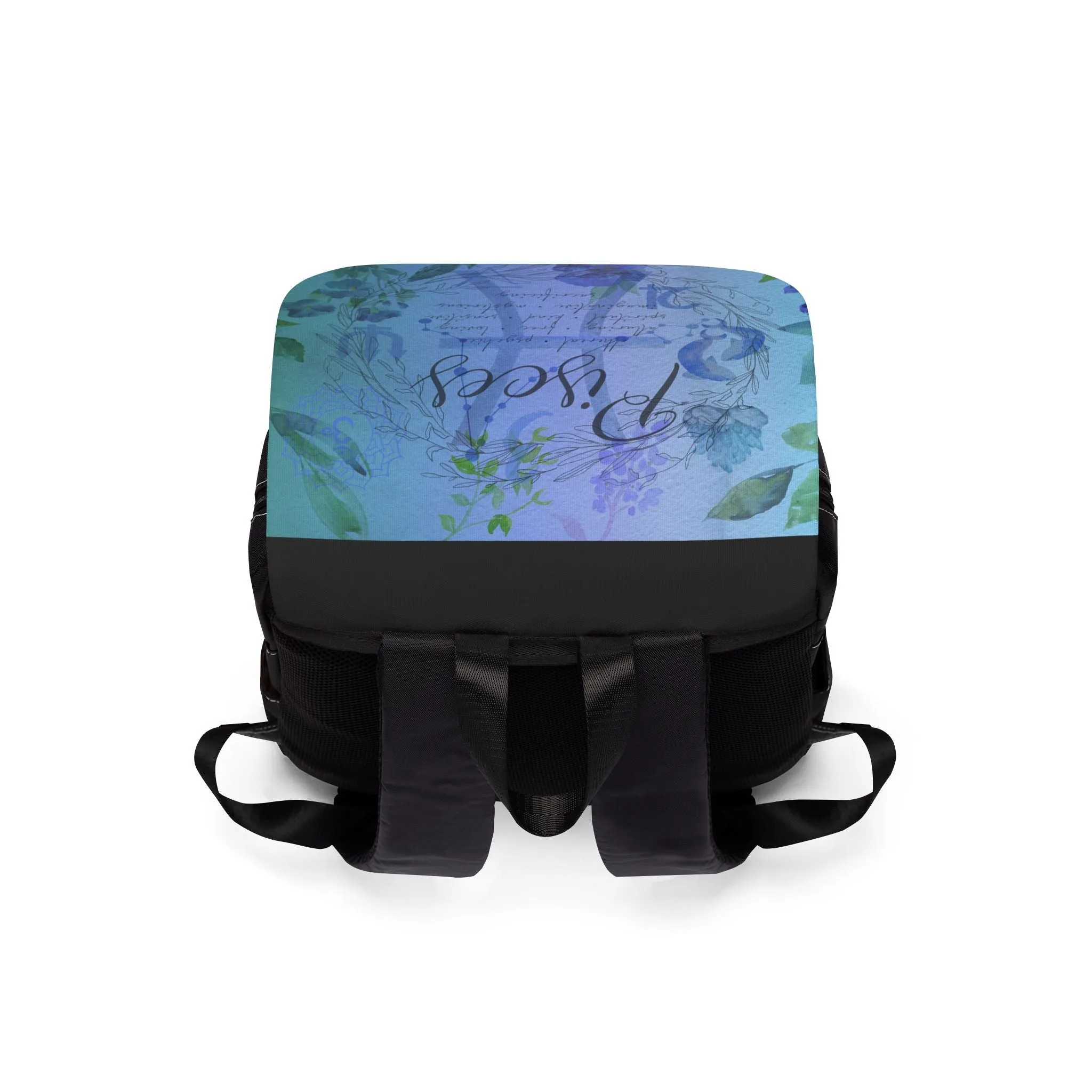 Pisces  Unisex Casual Shoulder Backpack