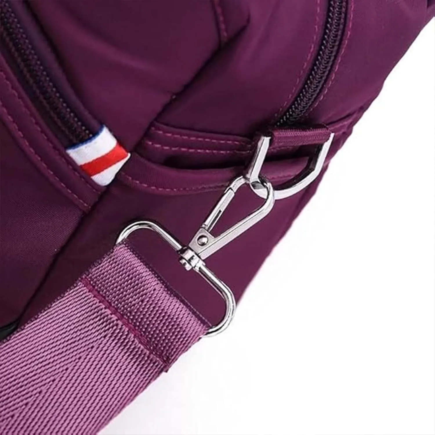 Pleteffect Soft Side Lightweight Tote Bag, Blaciokamith Purses, Multi-Pocket Fashion Waterproof Anti-Theft Handbag Crossbody