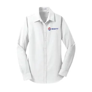 Port Authority® Ladies SuperPro™ Oxford Shirt
