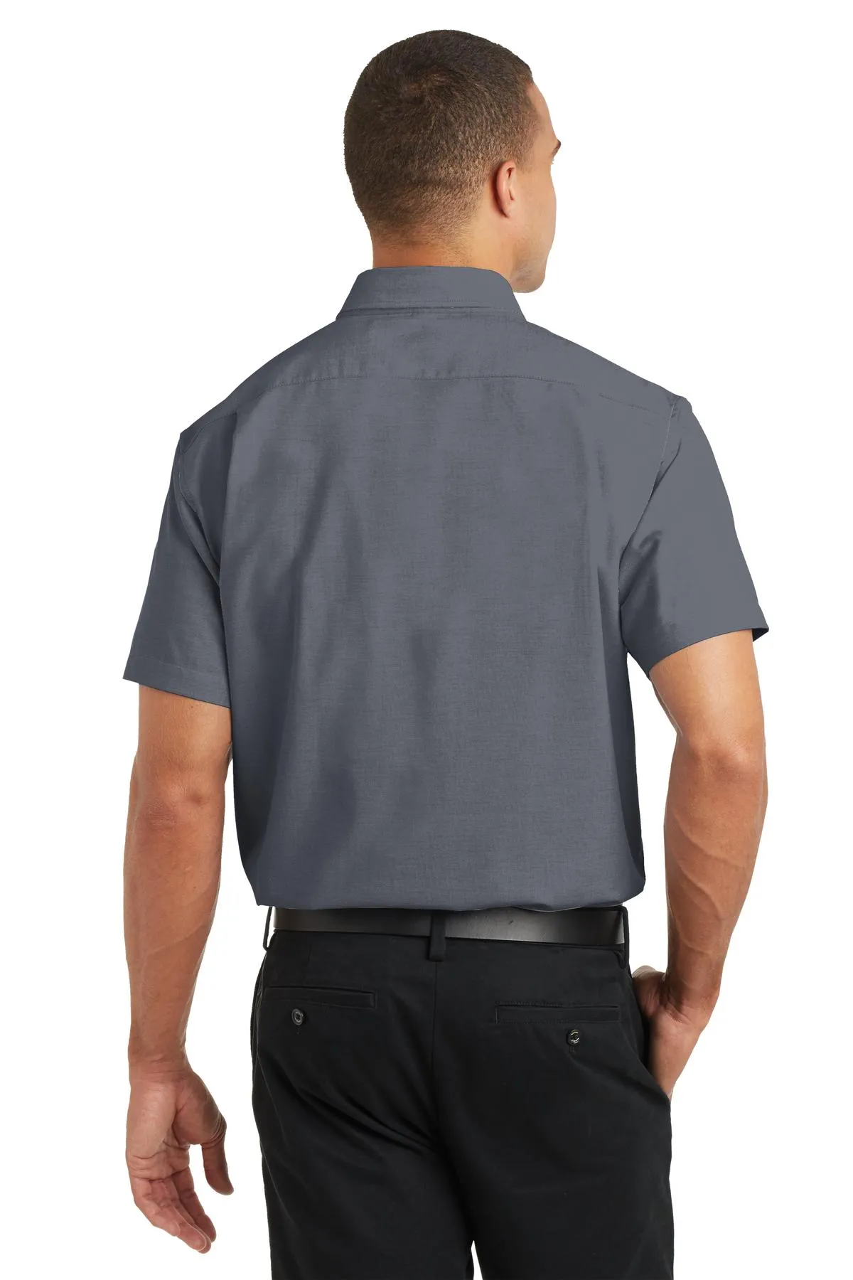 Port Authority® Short Sleeve SuperPro Oxford Shirt
