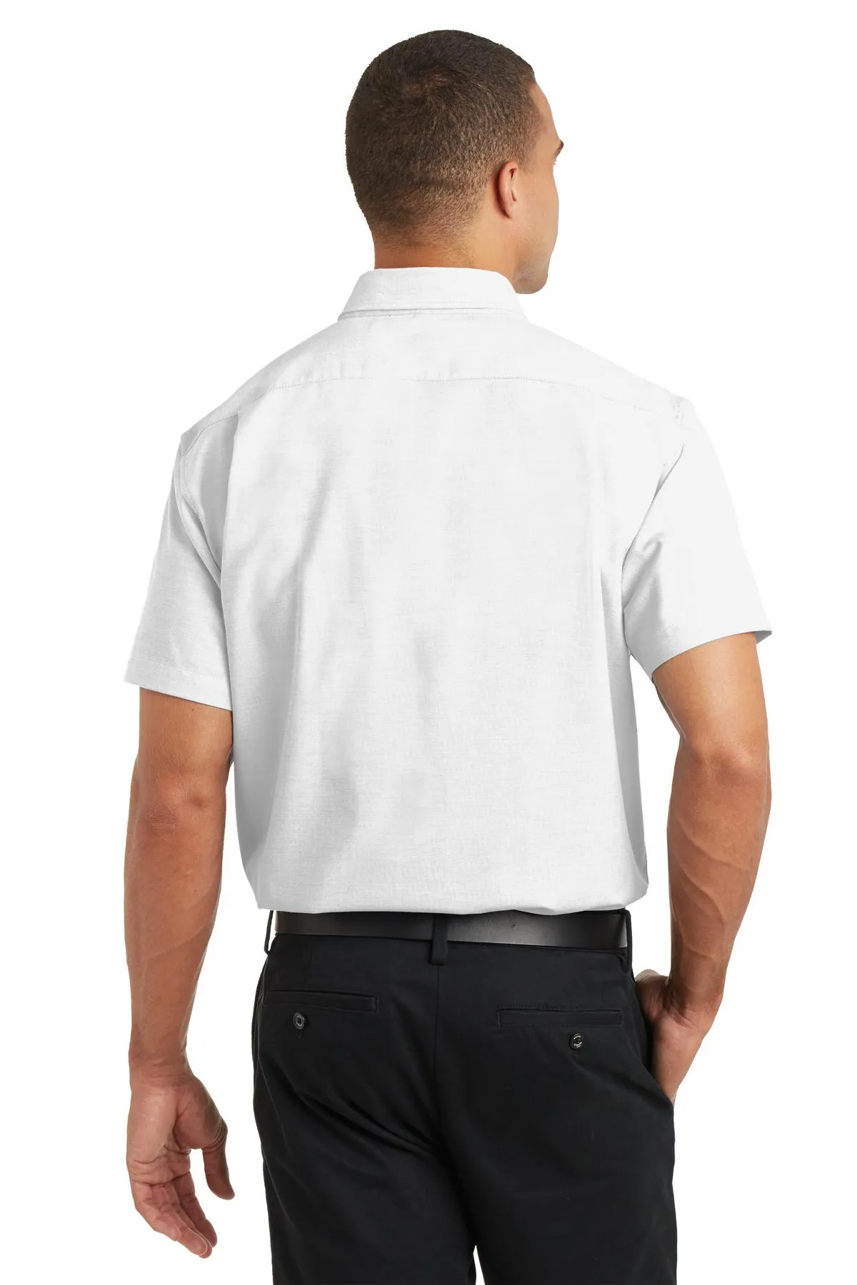 Port Authority® Short Sleeve SuperPro Oxford Shirt