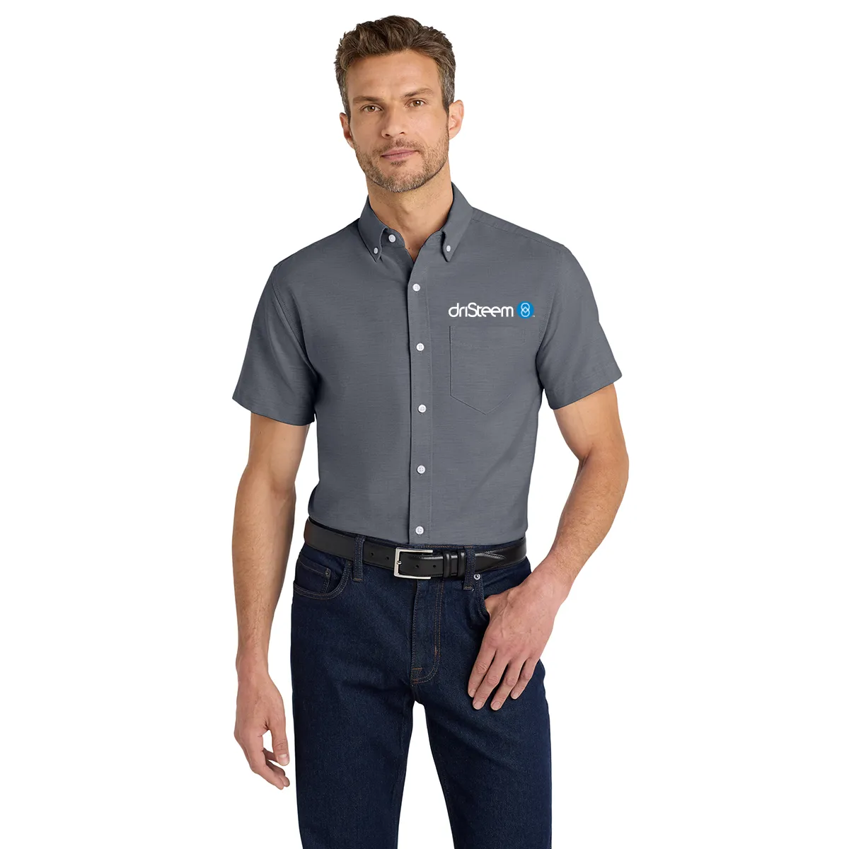 Port Authority® Short Sleeve SuperPro™ Oxford Shirt