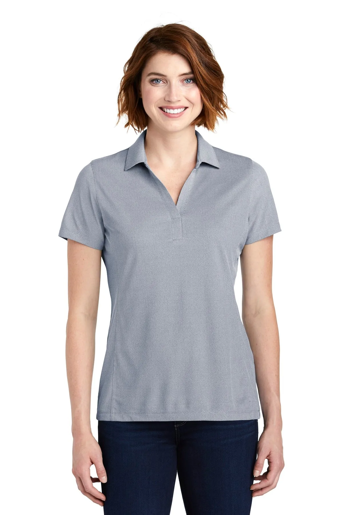Port Authority® Women's Poly Oxford Pique Polo