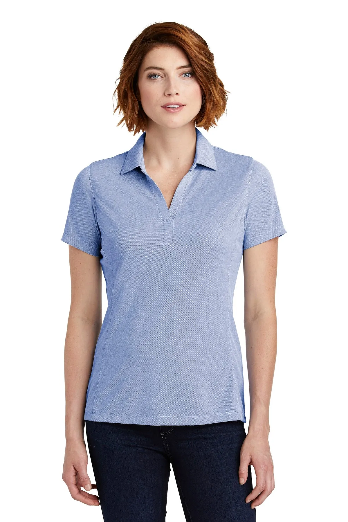 Port Authority® Women's Poly Oxford Pique Polo