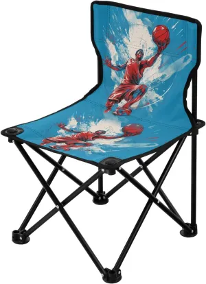 Portable Camping Folding Chairs Foldable Chair Small Basketball Player 2 Lightweight Backpacking Outdoor Outside Fishing