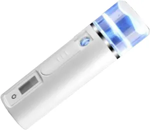 Portable Face Sprayer Nano Mist Cooler Non-Slip Design Easy to Use Hydration Meter