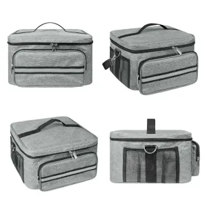 Portable Zipper Toaster Storage Bag Fits 4 Pieces 32 X 30 X 20 Cm