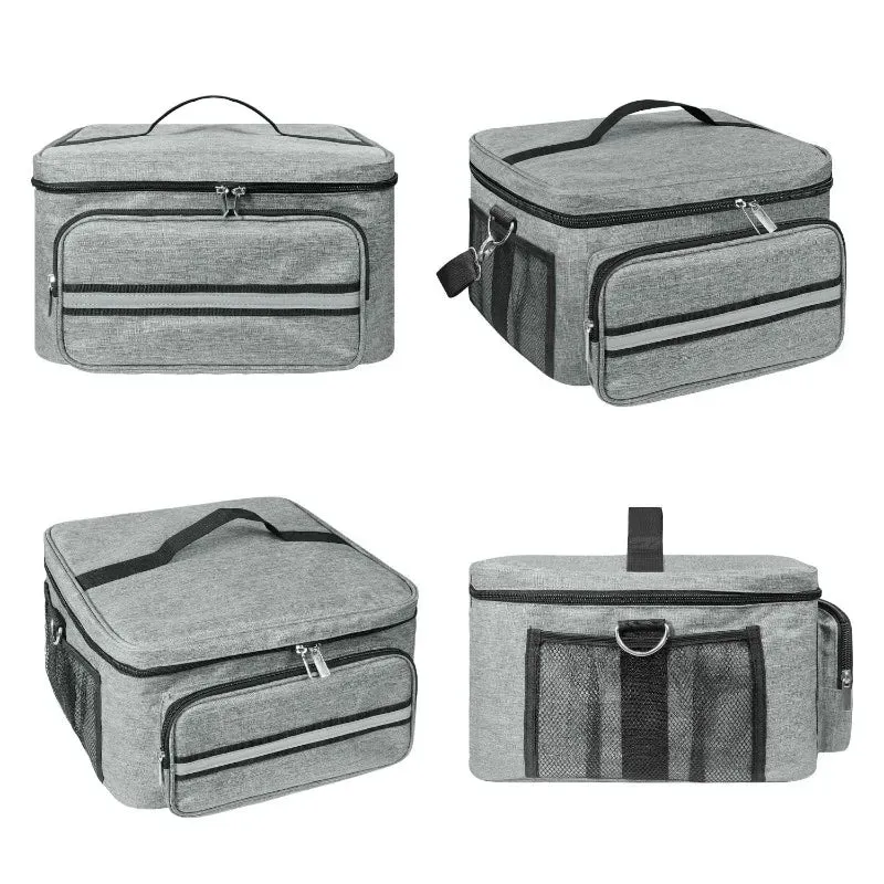 Portable Zipper Toaster Storage Bag Fits 4 Pieces 32 X 30 X 20 Cm