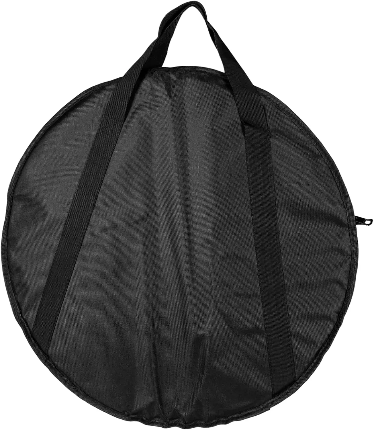 Practical Cymbal Bag with Padding Dumb Drum Pad Carrying Case Durable Storage for Percussion Instruments Black
