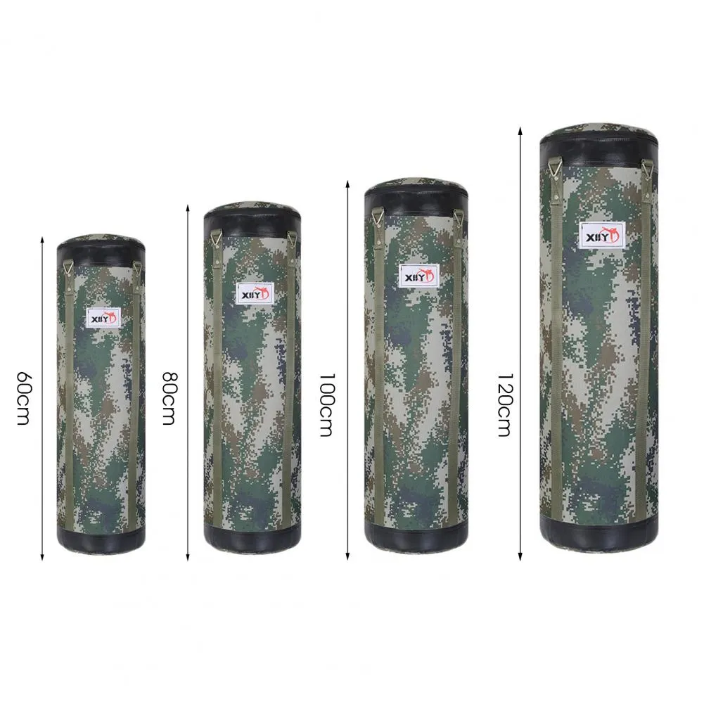 Premium PVC Boxing Sandbag – Durable Hanging Punching Bag for Indoor & Outdoor Training – Oxford Cloth & Sponge Material – Available in 60/80/100cm Sizes – Includes Chain for Secure Mounting
