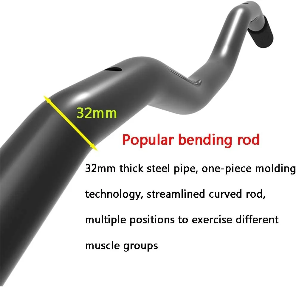 Pull Up Bars Hua Cross Beam Wall-Mounted, Multi-Purpose Aerobic Strength Training Fitness Equipment, Easy to Install, Stable and Durable, 2 Styles