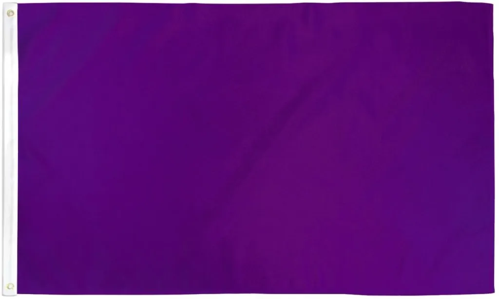Purple Solid Color 3x5ft DuraFlag