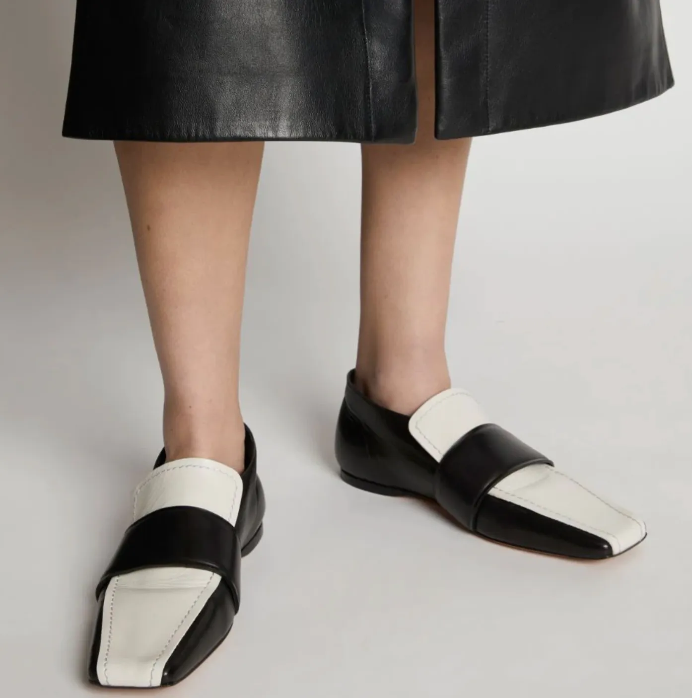 Quad Loafer Black Cream