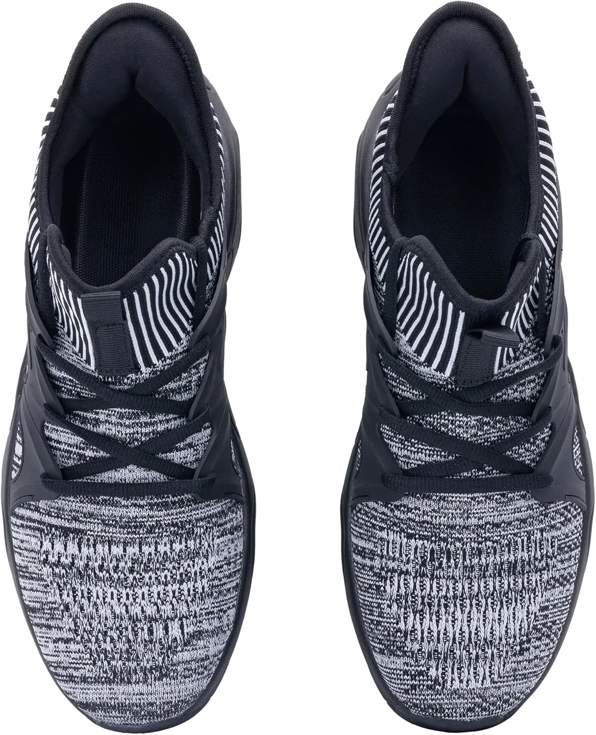 Quseek Men's Slip On Walking Shoes Running Comfortable Air Tennis Breathable Non Slip Athletic Gym Workout Cross Training Sneakers US Size 8-13