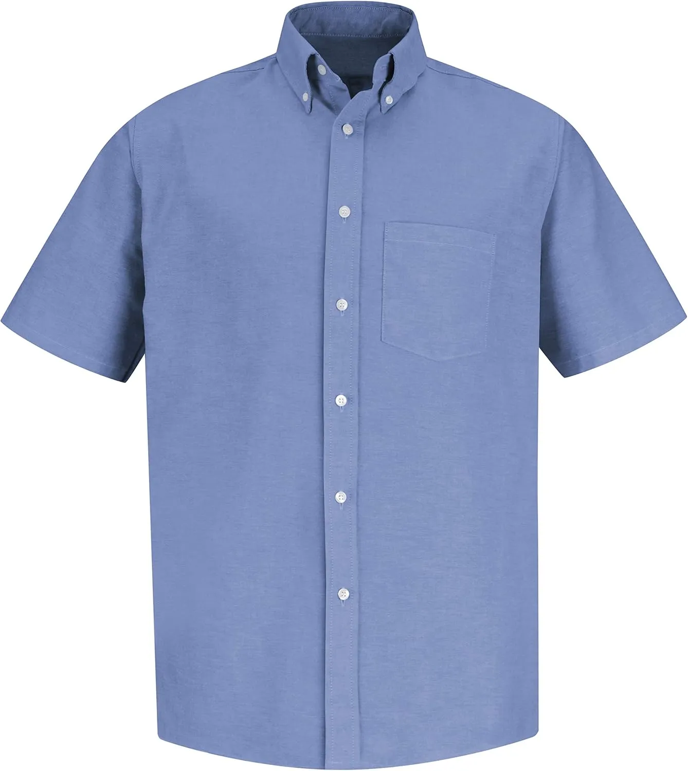 Red Kap Men's Executive Oxford Dress Shirt, Short Sleeve