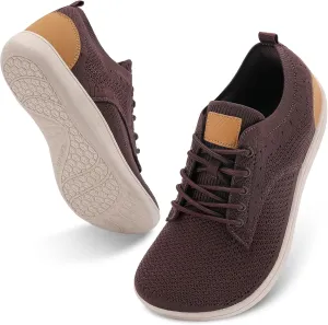 relxfeet Men's Dress Sneakers Fashion Oxfords Business Casual Shoes Wide Toe Box Barefoot Zero Drop Walking Shoes