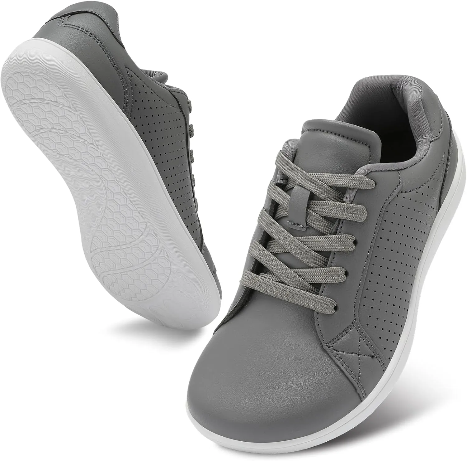 relxfeet Women's Minimalist Barefoot Shoes Zero Drop Walking Shoes Lightweight Fashion Sneakers Wide Toe Box