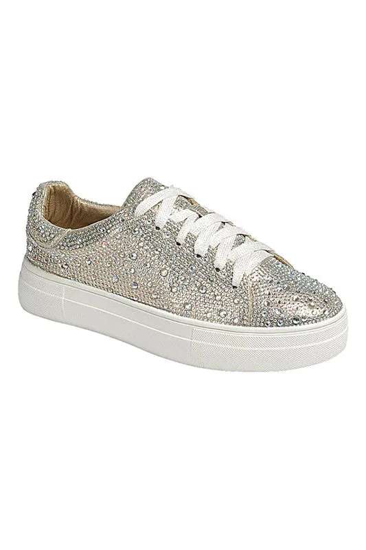 Rhinestone low Top sneaker