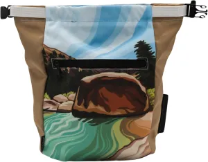 Rock Climbing Chalk Bucket | for Bouldering Gym & Outdoor Use | Durable Velcro Closure, 2 Zippered Pockets, Easy-Carry Handle