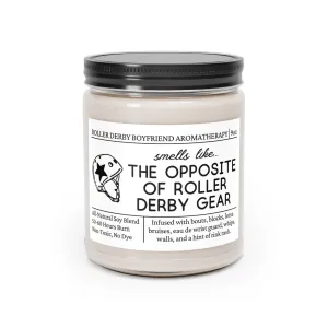 Roller Derby Boyfriend Candle - Smells Like the Opposite of Roller Derby Gear