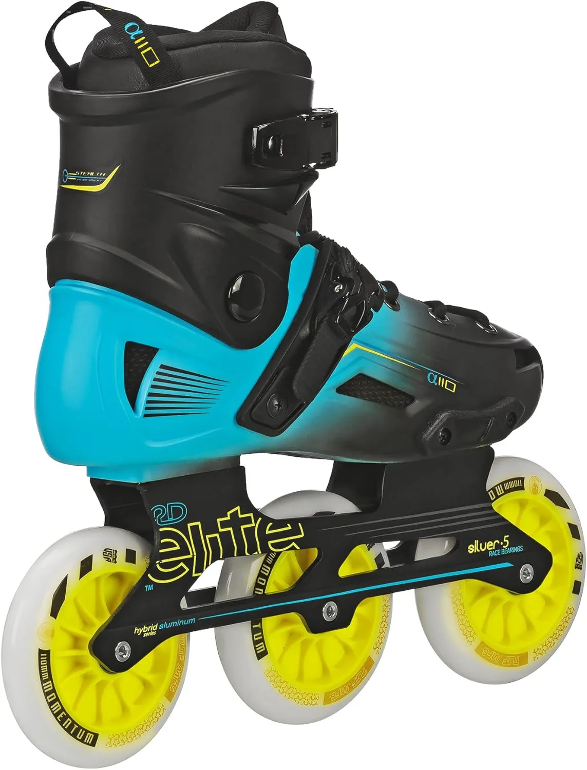 Roller Derby Elite Alpha 110mm 3-Wheel Inline Skate