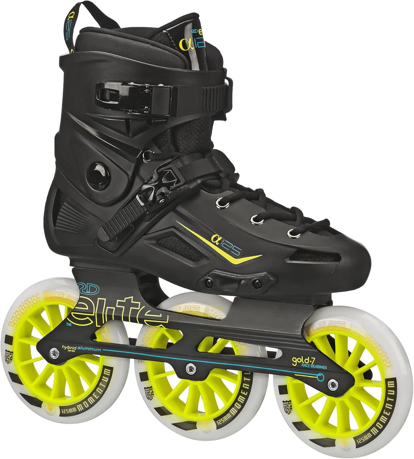 Roller Derby Elite Alpha 125mm 3-Wheel Inline Skate