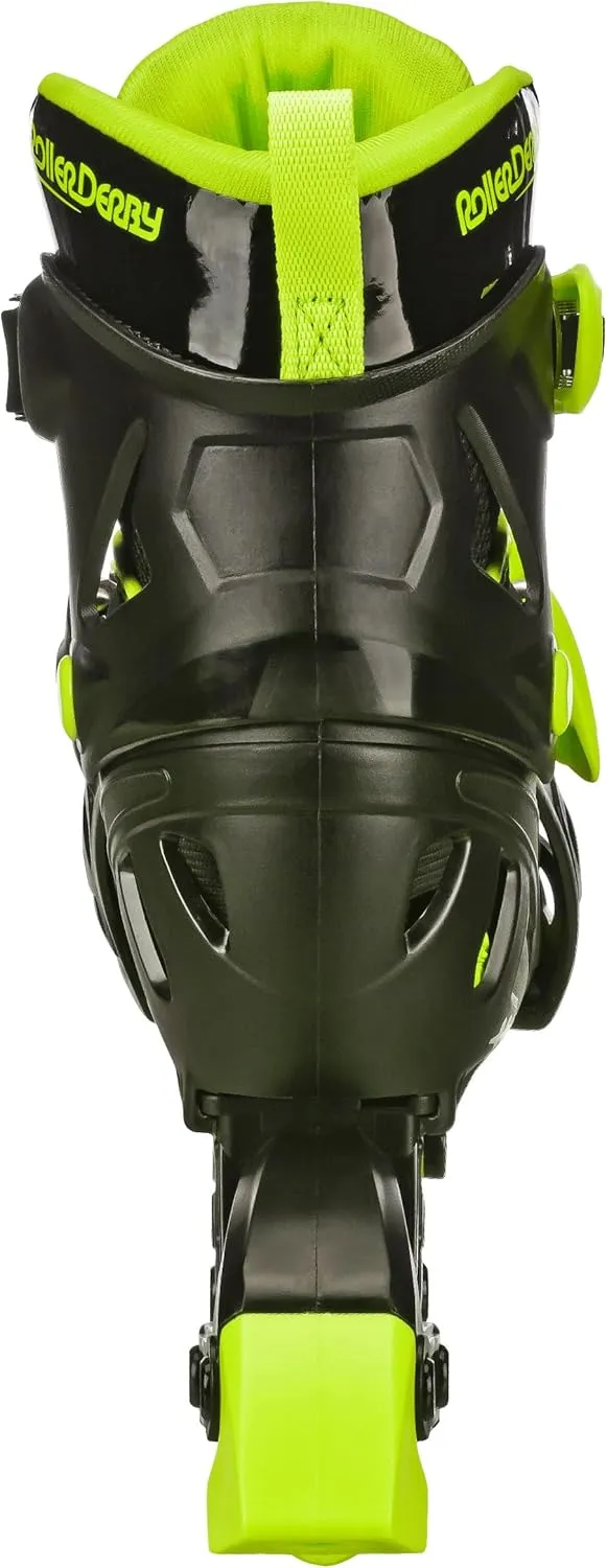 Roller Derby Tracer Adjustable Inline Skates for Boys, Girls, Kids, Beginners
