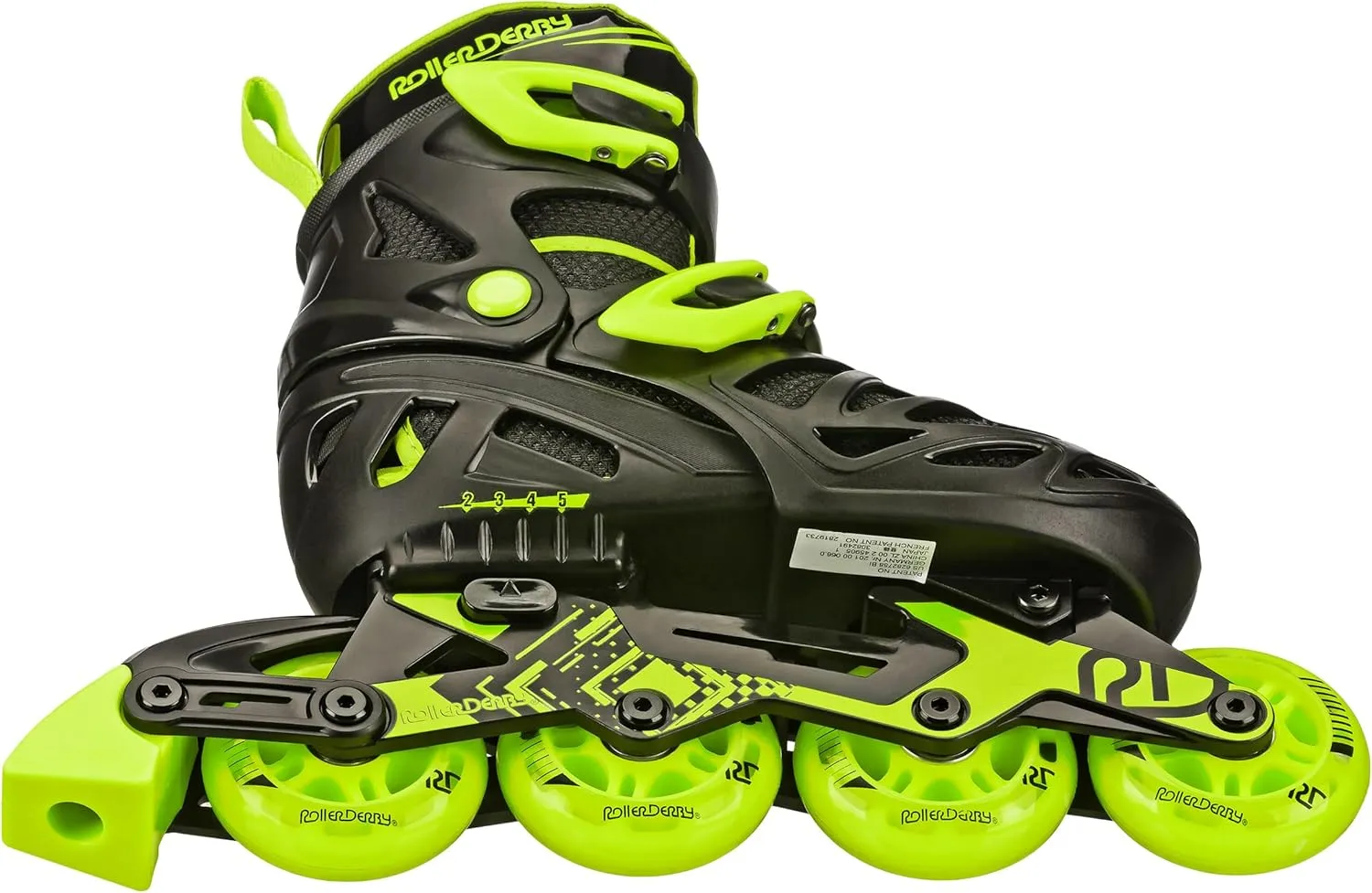 Roller Derby Tracer Adjustable Inline Skates for Boys, Girls, Kids, Beginners