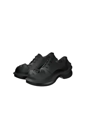 Rose Arch Derby Shoes | Noir