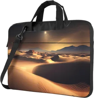 Sahara Desert pattern Ultra-thin portable shoulder laptop bag Stylish and Protective Shockproof soft lining
