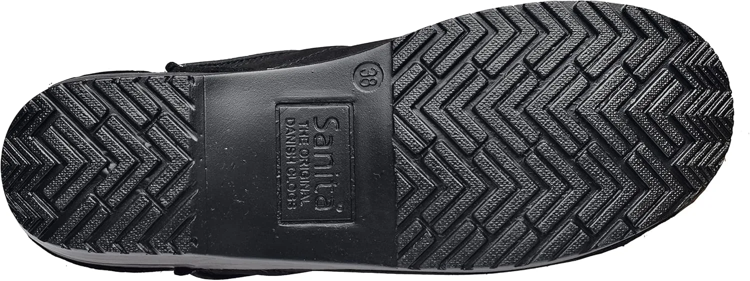 Sanita Pro Textured Oiled Professional Clogs for Women - Arch Support, Durable, Closed-Back Slip-On Shoes