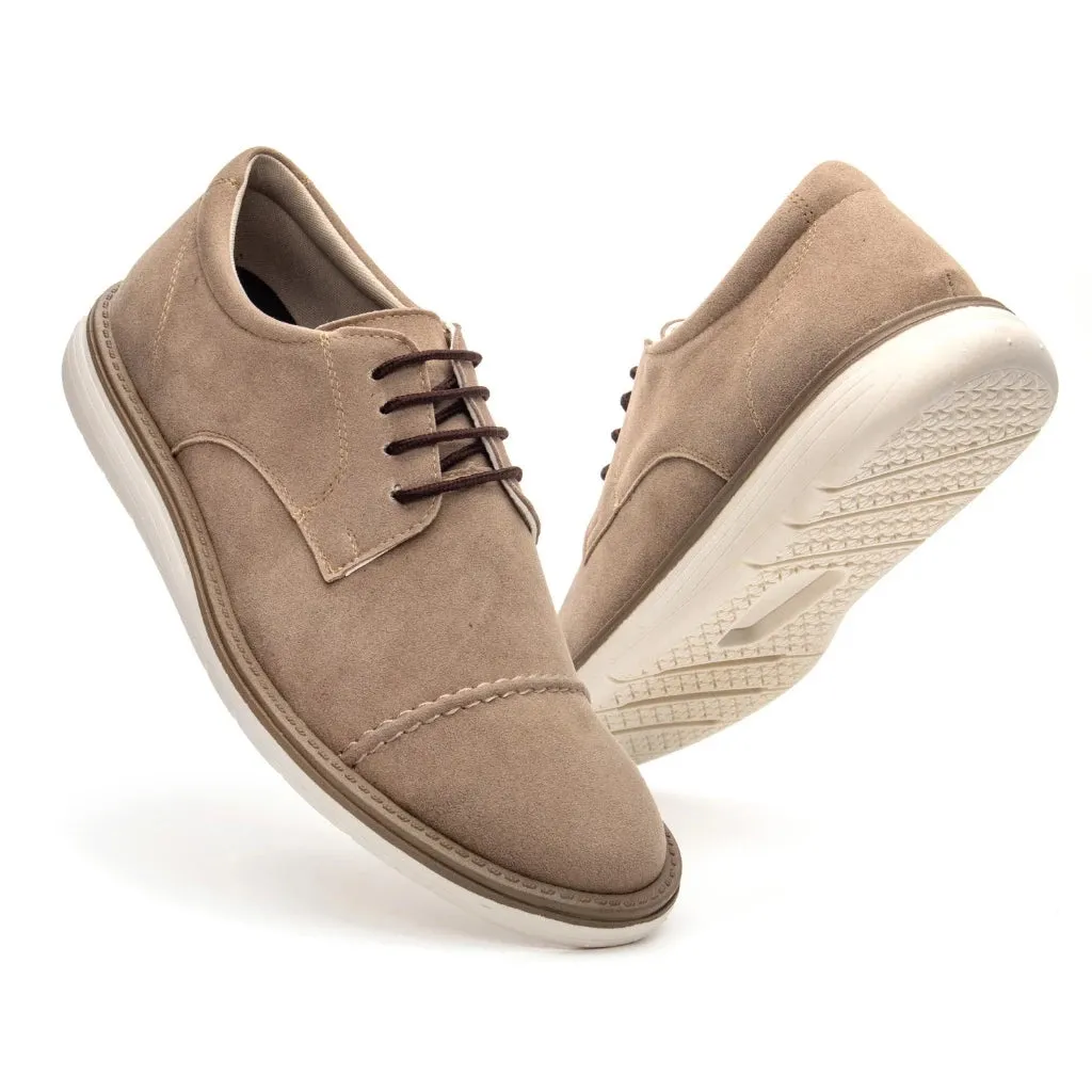 Sapato Oxford Camurça Masculino Ingles