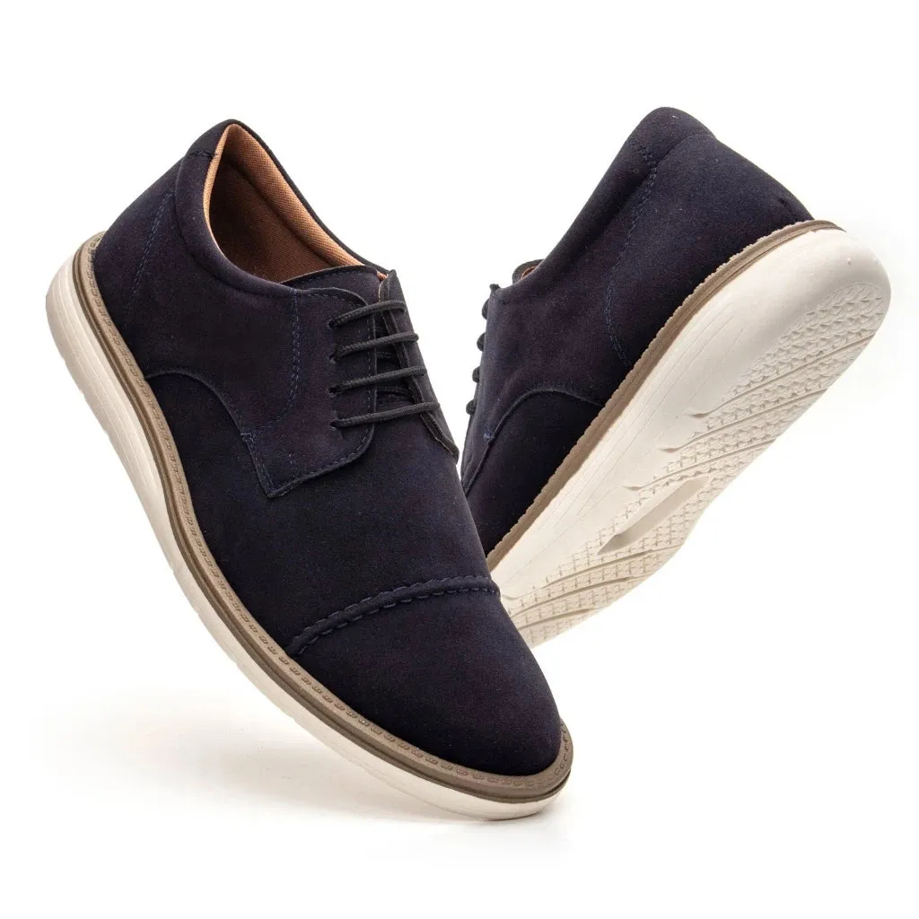 Sapato Oxford Camurça Masculino Ingles