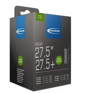 Schwalbe AV21  Air Plus Inner Tube 27.5 x 2.10-3.00