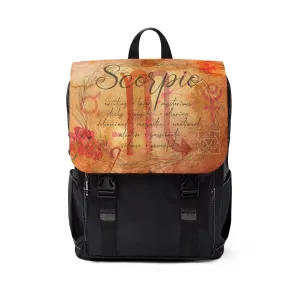 Scorpio Unisex Casual Shoulder Backpack