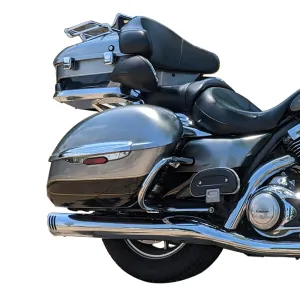 Sharkroad Exhaust Slip On Muffler For Kawasaki Vulcan Voyager 1700 Touring Models