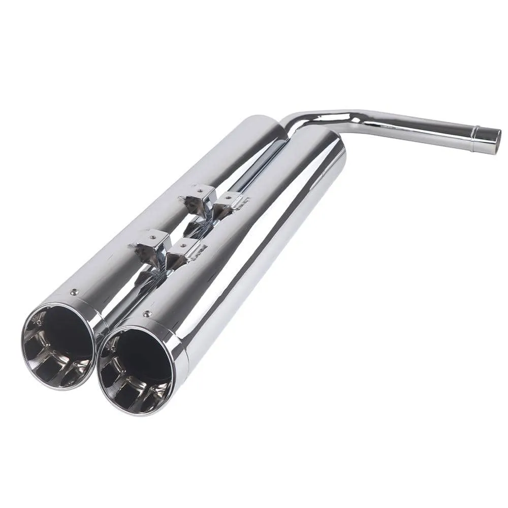 Sharkroad Exhaust Slip On Muffler For Kawasaki Vulcan Voyager 1700 Touring Models